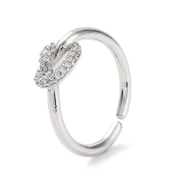 PandaHall Knot Rack Plating Brass Micro Pave Clear Cubic Zirconia Open Rings, Long-Lasting Plated Cuff Ring for Women, Lead Free & Cadmium...
PandaHall Knot Rack Plating Brass Micro Pave Clear Cubic Zirconia Open Rings, Long-Lasting Plated Cuff Ring for Women, Lead Free & Cadmium...