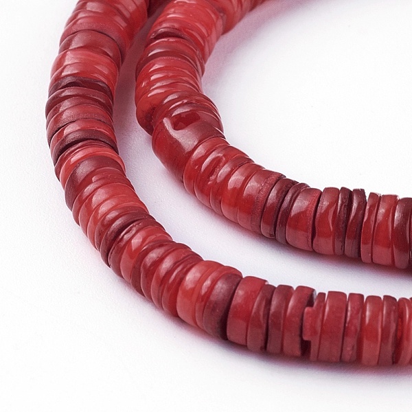PandaHall Shell Beads Strands, Dyed, Disc, Red, 4.9~6x0.4~6mm, Hole: 1.4mm, about 15.94 inch~16.14 inch(40.5~41cm) Other Sea Shell Disc Red
PandaHall Shell Beads Strands, Dyed, Disc, Red, 4.9~6x0.4~6mm, Hole: 1.4mm, about 15.94 inch~16.14 inch(40.5~41cm) Other Sea Shell Disc Red