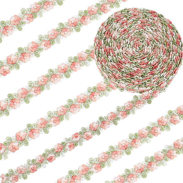 PandaHall arricraft 7.5 Yards(6.85m) Floral Lace Trim, 3/4 Inch(20mm) Wide Pink Leaf Wrapped Flower Lace Ribbon Polyester Hollow Garment...
PandaHall arricraft 7.5 Yards(6.85m) Floral Lace Trim, 3/4 Inch(20mm) Wide Pink Leaf Wrapped Flower Lace Ribbon Polyester Hollow Garment...