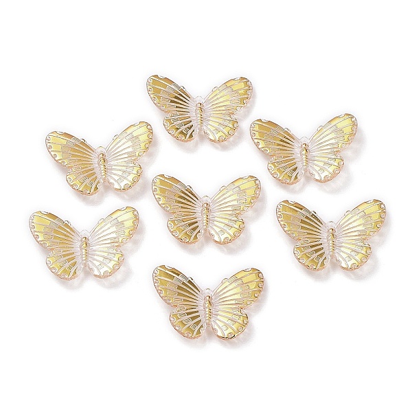 PandaHall Transparent Acrylic Pendants, Butterfly, Goldenrod, 30x40x3mm, Hole: 1.6x1.5mm, about 250pcs/500g Acrylic Butterfly Gold
PandaHall Transparent Acrylic Pendants, Butterfly, Goldenrod, 30x40x3mm, Hole: 1.6x1.5mm, about 250pcs/500g Acrylic Butterfly Gold