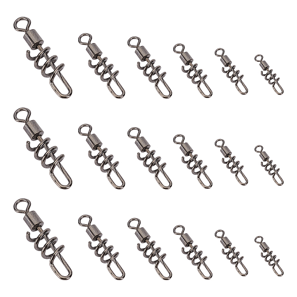 PandaHall Stainless Steel Fishing Ball Bearing Swivel, with Brass Welded Rings, Stainless Steel Color, 15~33.5x3~8mm, Hole: 0.9~3.5mm...
PandaHall Stainless Steel Fishing Ball Bearing Swivel, with Brass Welded Rings, Stainless Steel Color, 15~33.5x3~8mm, Hole: 0.9~3.5mm...