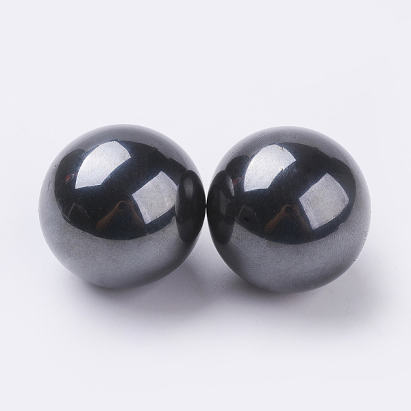 PandaHall Magnetic Synthetic Hematite Beads, Gemstone Sphere, No Hole/Undrilled, Round, 33mm Magnetic Hematite Round
PandaHall Magnetic Synthetic Hematite Beads, Gemstone Sphere, No Hole/Undrilled, Round, 33mm Magnetic Hematite Round