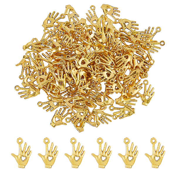 PandaHall DICOSMETIC Tibetan Style Alloy Pendants, Hand with Hollow Out Heart Charms, Antique Golden, 18.5x12.5x2.5mm, Hole: 1.6mm...
PandaHall DICOSMETIC Tibetan Style Alloy Pendants, Hand with Hollow Out Heart Charms, Antique Golden, 18.5x12.5x2.5mm, Hole: 1.6mm...