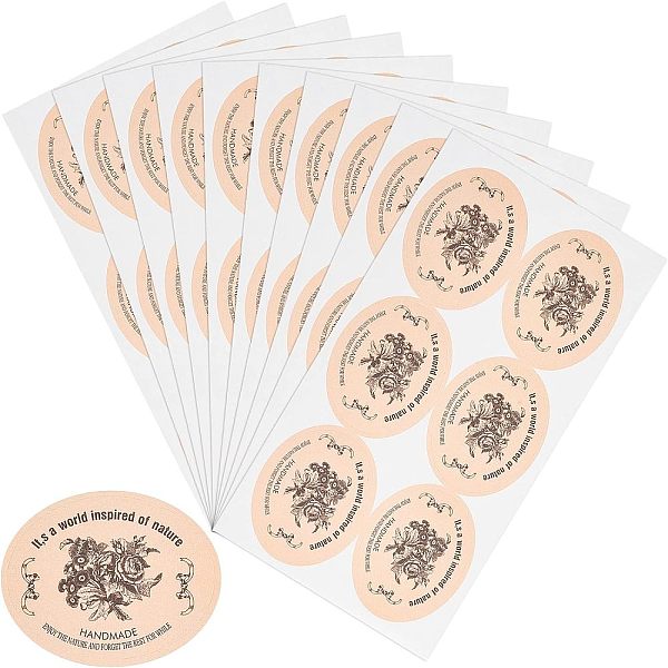 PandaHall Olycraft 30Sheets Self-Adhesive Kraft Paper Gift Tag Stickers, for Presents, Packaging Bags, Flower Pattern, Light Blue...
PandaHall Olycraft 30Sheets Self-Adhesive Kraft Paper Gift Tag Stickers, for Presents, Packaging Bags, Flower Pattern, Light Blue...