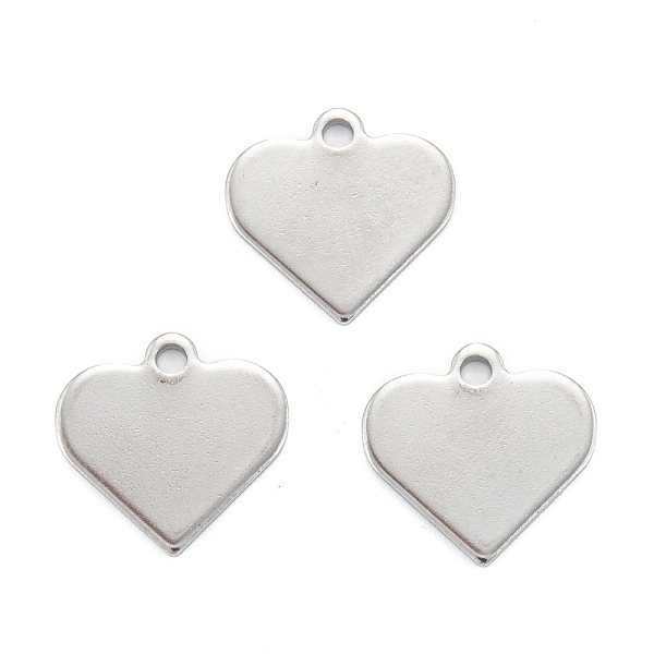 PandaHall 304 Stainless Steel Pendants, Heart, Stainless Steel Color, 16x16x0.75mm, Hole: 2mm 304 Stainless Steel Heart
PandaHall 304 Stainless Steel Pendants, Heart, Stainless Steel Color, 16x16x0.75mm, Hole: 2mm 304 Stainless Steel Heart