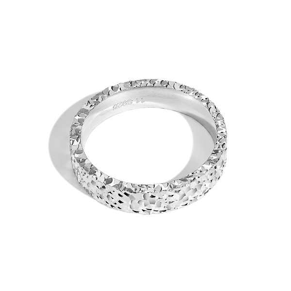 PandaHall Fish Scale Pattern 925 Sterling Silver Finger Rings, Plain Band Rings for Women, Silver, 4mm, Inner Diameter: 17.6mm Sterling...
PandaHall Fish Scale Pattern 925 Sterling Silver Finger Rings, Plain Band Rings for Women, Silver, 4mm, Inner Diameter: 17.6mm Sterling...