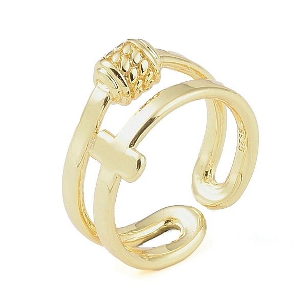 PandaHall 304 Stainless Steel Open Cuff Rings for Women, Golden, Cross, Adjustable, 10mm 304 Stainless Steel Cross
PandaHall 304 Stainless Steel Open Cuff Rings for Women, Golden, Cross, Adjustable, 10mm 304 Stainless Steel Cross