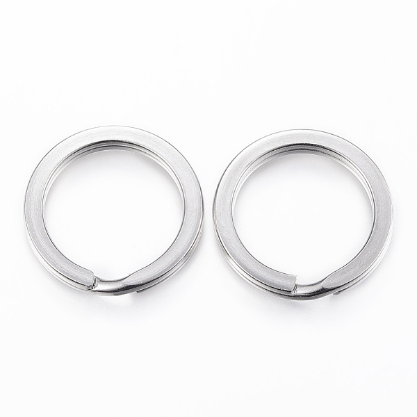 PandaHall 304 Stainless Steel Split Key Rings, Keychain Clasp Findings, Stainless Steel Color, Inner Diameter: 21mm, 25x1.6~2mm 304...
PandaHall 304 Stainless Steel Split Key Rings, Keychain Clasp Findings, Stainless Steel Color, Inner Diameter: 21mm, 25x1.6~2mm 304...