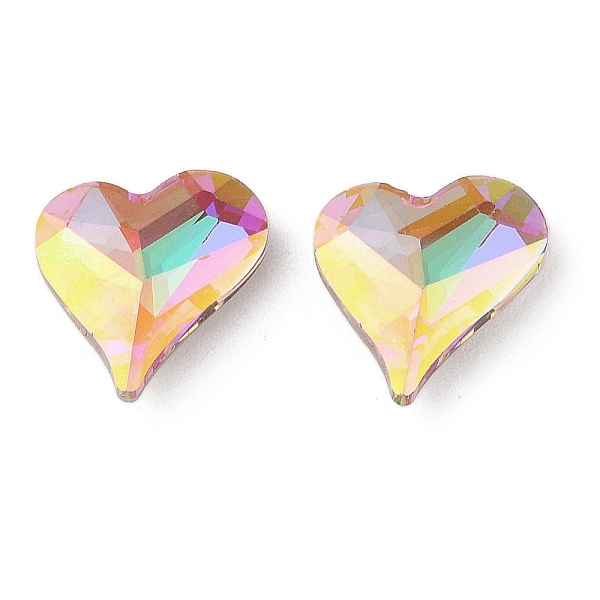 PandaHall Glass Rhinestone Cabochons, Flat Back & Back Plated, Faceted, Heart, Heliotrope, 17x16x6mm Glass Rhinestone Heart Purple
PandaHall Glass Rhinestone Cabochons, Flat Back & Back Plated, Faceted, Heart, Heliotrope, 17x16x6mm Glass Rhinestone Heart Purple