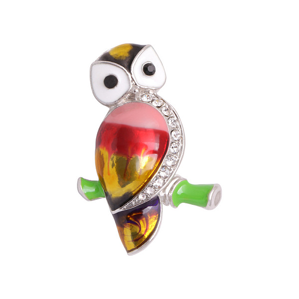 PandaHall Alloy Resin Rhinestone Safety Brooches, Enamel Pin, Owl, Colorful, 35x23mm Alloy+Enamel
PandaHall Alloy Resin Rhinestone Safety Brooches, Enamel Pin, Owl, Colorful, 35x23mm Alloy+Enamel