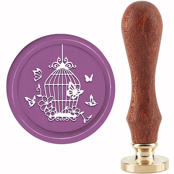 PandaHall CRASPIRE Butterfly Wax Seal Stamp Cage Sealing Wax Stamps 30mm Retro Vintage Removable Brass Stamp Head with Wood Handle for...
PandaHall CRASPIRE Butterfly Wax Seal Stamp Cage Sealing Wax Stamps 30mm Retro Vintage Removable Brass Stamp Head with Wood Handle for...
