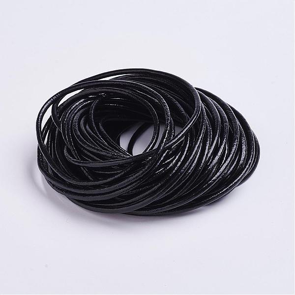 PandaHall 2.5mm Cowhide Leather Jewelry Cord DIY Accessories, Black, Size: about 2.5mm in diameter Cowhide Round Black
PandaHall 2.5mm Cowhide Leather Jewelry Cord DIY Accessories, Black, Size: about 2.5mm in diameter Cowhide Round Black