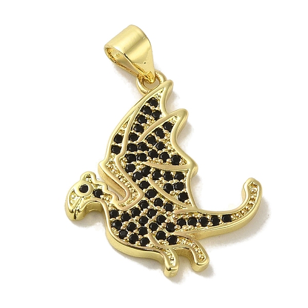 PandaHall Brass Micro Pave Cubic Zirconia Pendants, with Enamel, Real 18K Gold Plated, Dinosaur, Black, 22x19.5x2mm, Hole: 5x3.5mm...
PandaHall Brass Micro Pave Cubic Zirconia Pendants, with Enamel, Real 18K Gold Plated, Dinosaur, Black, 22x19.5x2mm, Hole: 5x3.5mm...