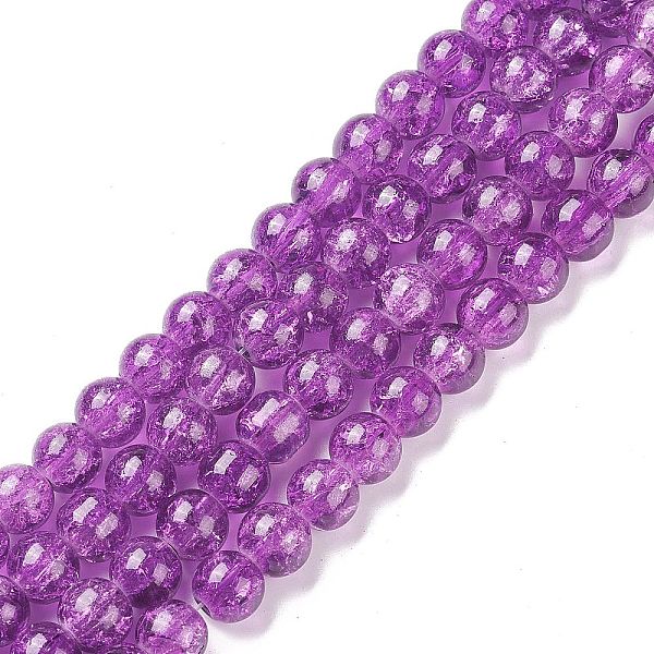 PandaHall Crackle Glass Beads Strands, Round, Mixed Color, 10mm, Hole: 1.3~1.6mm, about 80pcs/strand, 31.4 inch Glass Round Multicolor
PandaHall Crackle Glass Beads Strands, Round, Mixed Color, 10mm, Hole: 1.3~1.6mm, about 80pcs/strand, 31.4 inch Glass Round Multicolor