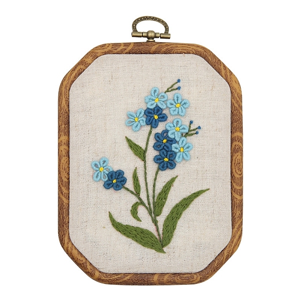 PandaHall DIY Flower Pattern Embroidery Starter Kit, Including Embroidery Cloth & Thread, Needle, Embroidery Frame, Instruction Sheet, Steel...
PandaHall DIY Flower Pattern Embroidery Starter Kit, Including Embroidery Cloth & Thread, Needle, Embroidery Frame, Instruction Sheet, Steel...