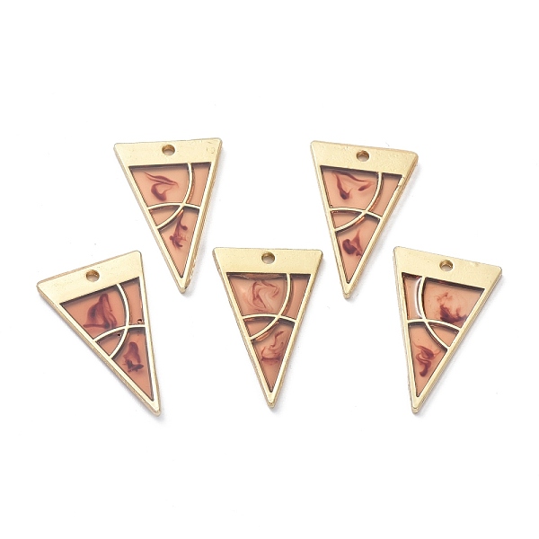PandaHall Defective Closeout Sale Epoxy Resin Pendants, with Alloy Findings, Inverted Triangle, Golden, Dark Salmon, 29.5x18x1.5mm, Hole...
PandaHall Defective Closeout Sale Epoxy Resin Pendants, with Alloy Findings, Inverted Triangle, Golden, Dark Salmon, 29.5x18x1.5mm, Hole...