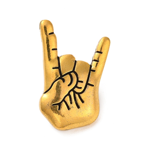 PandaHall Tibetan Style Gesture Alloy Brooches, for Backpack Clothes, Antique Golden, 33x23x4mm Alloy Palm
PandaHall Tibetan Style Gesture Alloy Brooches, for Backpack Clothes, Antique Golden, 33x23x4mm Alloy Palm