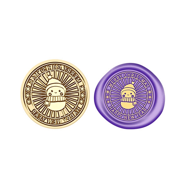 PandaHall Christmas Series Wax Seal Brass Stamp Head, for Wax Seal Stamp, Golden, Snowman, 25x15mm, Inner Diameter: 7mm Brass Snowman
PandaHall Christmas Series Wax Seal Brass Stamp Head, for Wax Seal Stamp, Golden, Snowman, 25x15mm, Inner Diameter: 7mm Brass Snowman