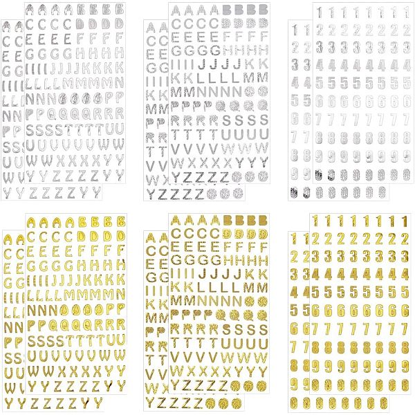 PandaHall OLYCRAFT 1248pcs Letter Stickers Alphabet Number Self-Adhesive Stickers Hot Stamping Labels Stickers Gold Silver Mini Letter A-Z..., Multicolor
PandaHall OLYCRAFT 1248pcs Letter Stickers Alphabet Number Self-Adhesive Stickers Hot Stamping Labels Stickers Gold Silver Mini Letter A-Z..., Multicolor
