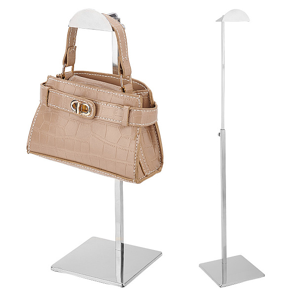 PandaHall 201 Stainless Steel Single Handbag Rack, Adjustable Height Purse Display Stands for Bag Store, Stainless Steel Color, Finished...
PandaHall 201 Stainless Steel Single Handbag Rack, Adjustable Height Purse Display Stands for Bag Store, Stainless Steel Color, Finished...