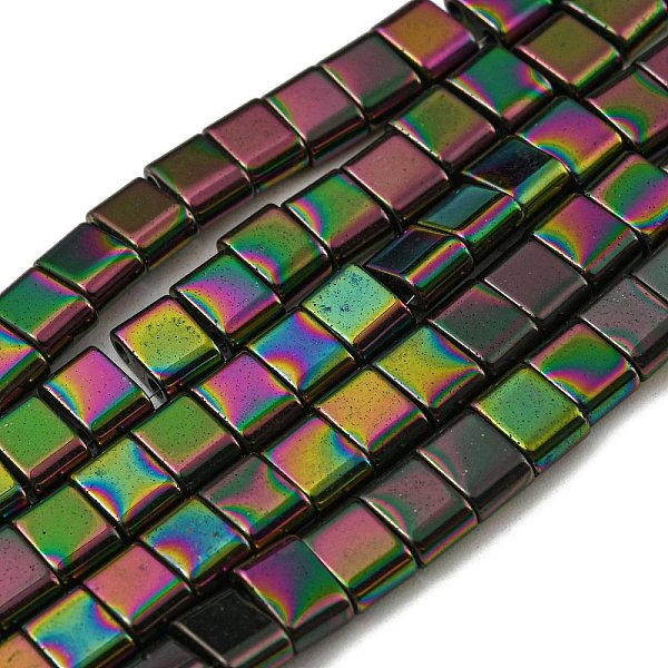 PandaHall Electroplated Non-magnetic Synthetic Hematite Beads Strands, Rectangle, 2-Hole, Colorful, 6x4x3mm, Hole: 1.2mm, about 95pcs/strand...
PandaHall Electroplated Non-magnetic Synthetic Hematite Beads Strands, Rectangle, 2-Hole, Colorful, 6x4x3mm, Hole: 1.2mm, about 95pcs/strand...