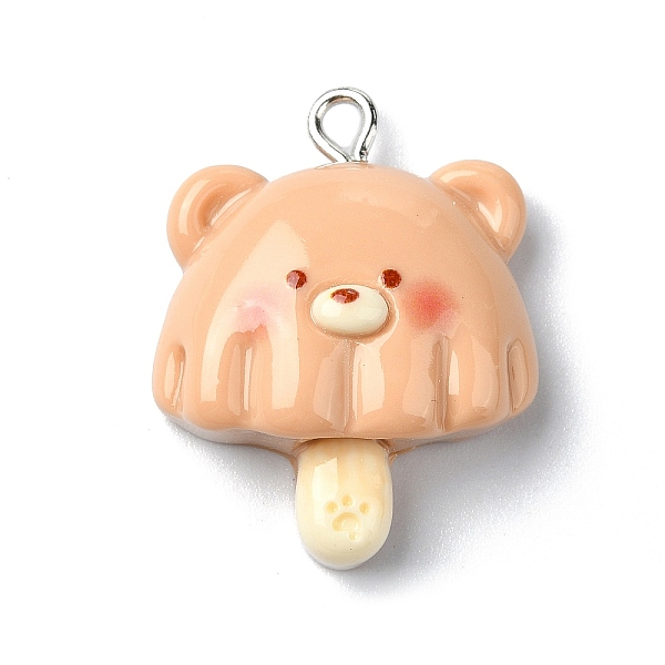 PandaHall Resin Pendants, with Iron Findings, Bear, 27x21x9.5mm, Hole: 2mm Iron+Resin Bear
PandaHall Resin Pendants, with Iron Findings, Bear, 27x21x9.5mm, Hole: 2mm Iron+Resin Bear