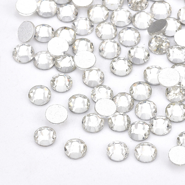 PandaHall Glass Flat Back Rhinestone Cabochons, Back Plated, Faceted Half Round, Crystal, SS20, 4.6~4.8x2mm, about 1440pcs/bag Glass..., Clear
PandaHall Glass Flat Back Rhinestone Cabochons, Back Plated, Faceted Half Round, Crystal, SS20, 4.6~4.8x2mm, about 1440pcs/bag Glass..., Clear
