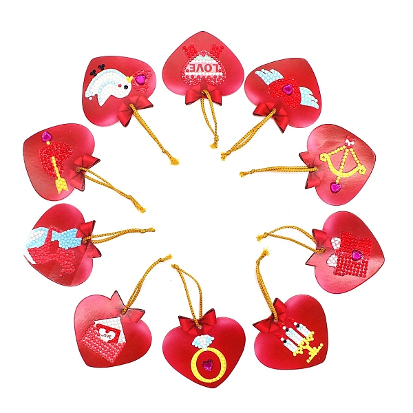 PandaHall Christmas Theme DIY Diamond Painting Pendant Decoration Kits, including Pendant, Resin Rhinestones, Diamond Sticky Pen, Tray Plate..., Pink
PandaHall Christmas Theme DIY Diamond Painting Pendant Decoration Kits, including Pendant, Resin Rhinestones, Diamond Sticky Pen, Tray Plate..., Pink