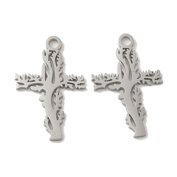PandaHall 304 Stainless Steel Pendants, Laser Cut, Cross Charm, Stainless Steel Color, 18.5x12x1mm, Hole: 1.6mm 304 Stainless Steel Cross
PandaHall 304 Stainless Steel Pendants, Laser Cut, Cross Charm, Stainless Steel Color, 18.5x12x1mm, Hole: 1.6mm 304 Stainless Steel Cross