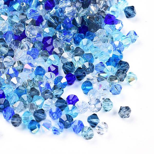 PandaHall Czech Glass Beads, Faceted, Bicone, Blue, 4x3.5~4mm, Hole: 1mm, about 720pcs/bag Czech Glass Bicone Blue
PandaHall Czech Glass Beads, Faceted, Bicone, Blue, 4x3.5~4mm, Hole: 1mm, about 720pcs/bag Czech Glass Bicone Blue