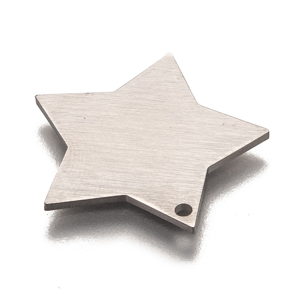 PandaHall 304 Stainless Steel Pendants, Stamping Blank Tag, Laser Cut, Double Side Drawbench Effect, Star, Stainless Steel Color, 20x20x1mm...
PandaHall 304 Stainless Steel Pendants, Stamping Blank Tag, Laser Cut, Double Side Drawbench Effect, Star, Stainless Steel Color, 20x20x1mm...