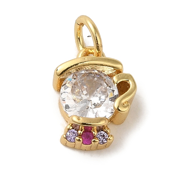 PandaHall Brass Micro Pave Clear Cubic Zirconia Pendants, Girl, Real 18K Gold Plated, 11x8.5x4mm, Hole: 3.2mm Brass+Cubic Zirconia Human...
PandaHall Brass Micro Pave Clear Cubic Zirconia Pendants, Girl, Real 18K Gold Plated, 11x8.5x4mm, Hole: 3.2mm Brass+Cubic Zirconia Human...