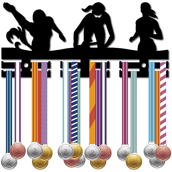 PandaHall Acrylic Medal Holder, Medals Display Hanger Rack, with Standoff Pins, Medal Holder Frame, Sports, 130x290x10mm, Hole: 8mm Acrylic..., Black
PandaHall Acrylic Medal Holder, Medals Display Hanger Rack, with Standoff Pins, Medal Holder Frame, Sports, 130x290x10mm, Hole: 8mm Acrylic..., Black