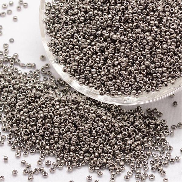 PandaHall 8/0 Glass Seed Beads, Grade A, Round, Opaque Colours, Gray, 2.8~3.2mm, Hole: 1.0mm, about 1500pcs/50g Glass Gray
PandaHall 8/0 Glass Seed Beads, Grade A, Round, Opaque Colours, Gray, 2.8~3.2mm, Hole: 1.0mm, about 1500pcs/50g Glass Gray