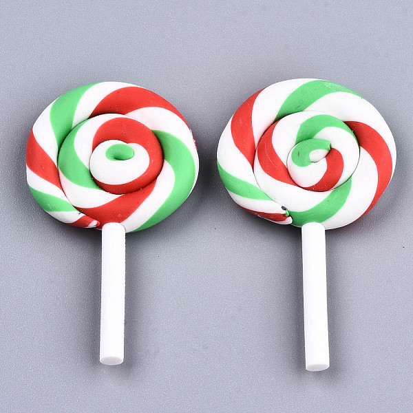 PandaHall Handmade Polymer Clay Beads, for Christmas, No Hole, Lollipop, Colorful, 43~49.5x27~28.5x6.5mm Polymer Clay Food
PandaHall Handmade Polymer Clay Beads, for Christmas, No Hole, Lollipop, Colorful, 43~49.5x27~28.5x6.5mm Polymer Clay Food