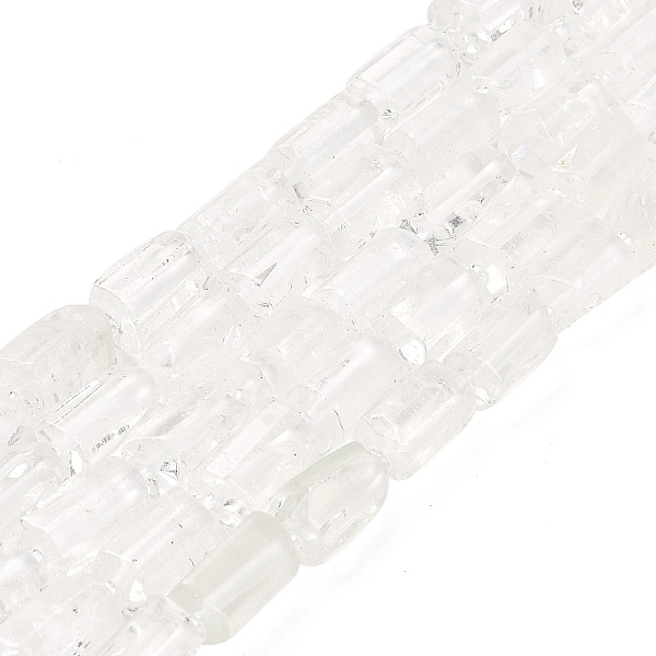 PandaHall Natural Quartz Crystal Beads Strands, Rock Crystal Beads with Seed Beads, Faceted Column, 9~11x6~7.5x6~7.5mm, Hole: 1.2mm, about...
PandaHall Natural Quartz Crystal Beads Strands, Rock Crystal Beads with Seed Beads, Faceted Column, 9~11x6~7.5x6~7.5mm, Hole: 1.2mm, about...
