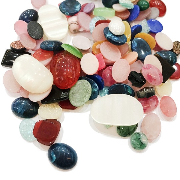 PandaHall Acrylic & Glass Cabochons, Mixed Shapes, Mixed Color, 8~35x6~21x3~9mm, 1000g/bag Glass Mixed Shapes Multicolor
PandaHall Acrylic & Glass Cabochons, Mixed Shapes, Mixed Color, 8~35x6~21x3~9mm, 1000g/bag Glass Mixed Shapes Multicolor