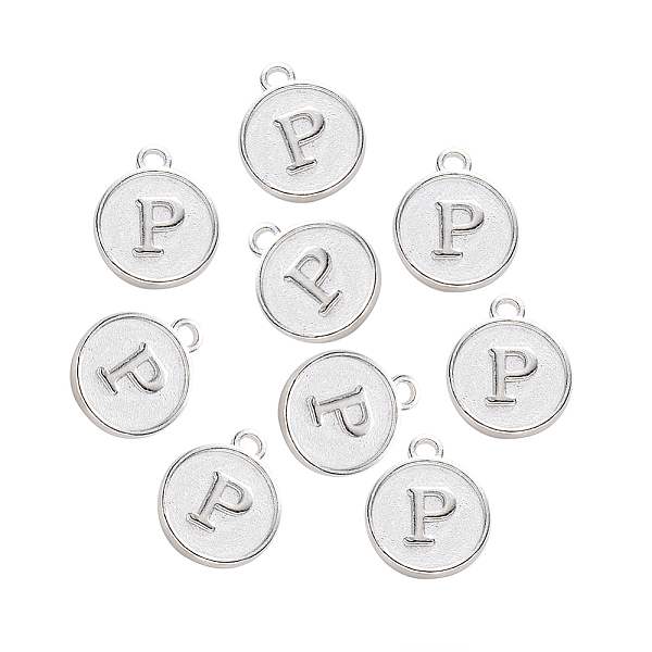 PandaHall Alloy Pendant Cabochon Settings, For Enamel, Cadmium Free & Lead Free, Flat Round with Letter, Platinum, Letter.P, 14x12x2mm, Hole...
PandaHall Alloy Pendant Cabochon Settings, For Enamel, Cadmium Free & Lead Free, Flat Round with Letter, Platinum, Letter.P, 14x12x2mm, Hole...