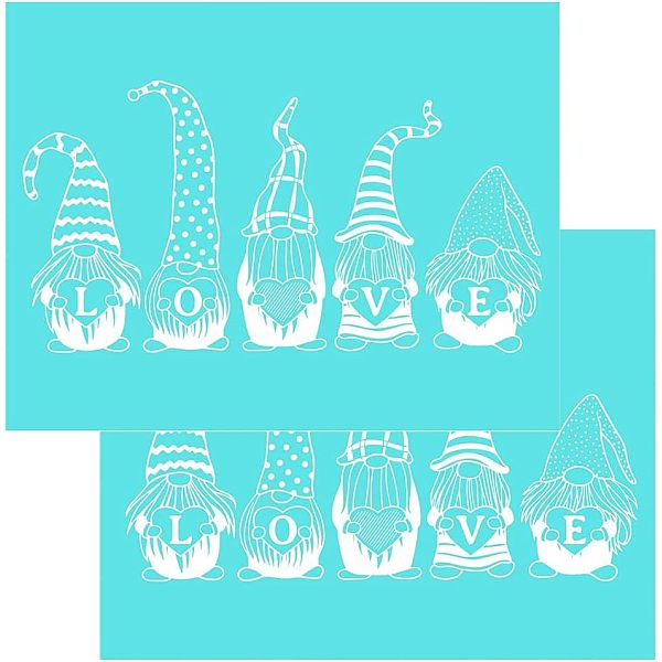 PandaHall Self-Adhesive Silk Screen Printing Stencil, for Painting on Wood, DIY Decoration T-Shirt Fabric, Turquoise, Word, 28x22cm Plastic..., Green
PandaHall Self-Adhesive Silk Screen Printing Stencil, for Painting on Wood, DIY Decoration T-Shirt Fabric, Turquoise, Word, 28x22cm Plastic..., Green