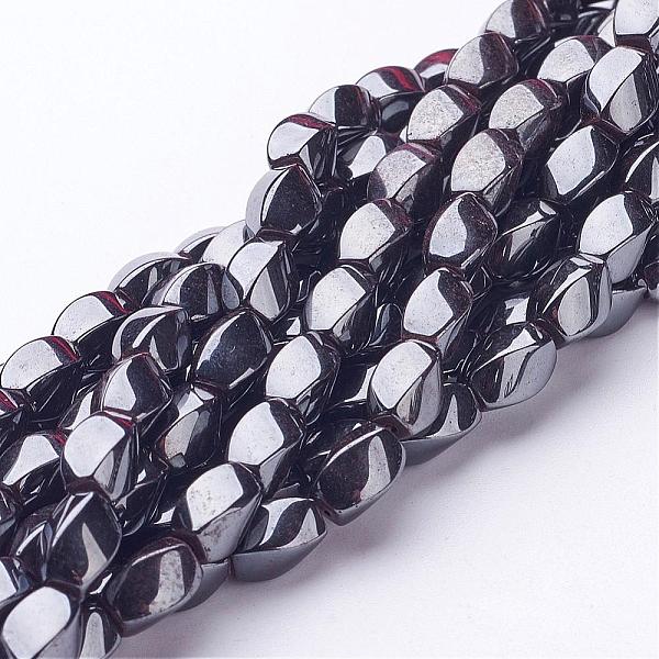 PandaHall Non-Magnetic Synthetic Hematite Beads Strands, Twist Oval, 8x5mm, Hole: 1mm Non-magnetic Hematite Twist Black
PandaHall Non-Magnetic Synthetic Hematite Beads Strands, Twist Oval, 8x5mm, Hole: 1mm Non-magnetic Hematite Twist Black