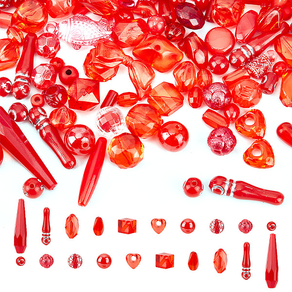 PandaHall about 210 Pcs Red Czech Faceted Fire Polished Beads, Acrylic Rhinestone Beads Teardrop Transparent Beads Fish Pendants Heart Beads...
PandaHall about 210 Pcs Red Czech Faceted Fire Polished Beads, Acrylic Rhinestone Beads Teardrop Transparent Beads Fish Pendants Heart Beads...