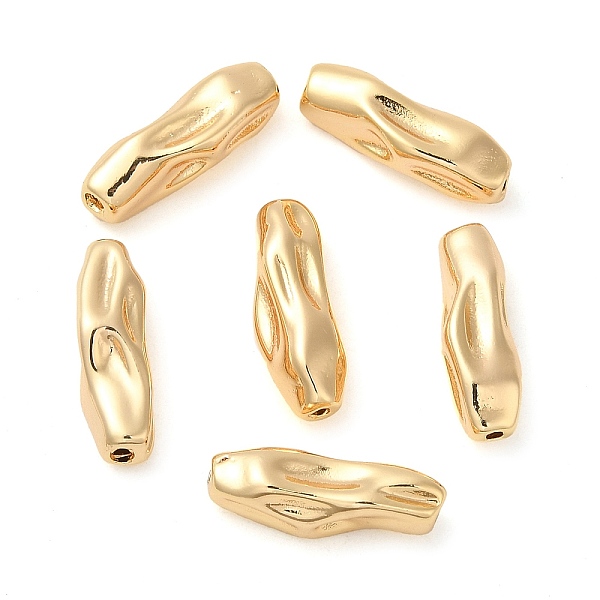 PandaHall Brass Textured Beads, Irregular Tube, Real 18K Gold Plated, 18x5.5x6mm, Hole: 1.4mm Brass Tube
PandaHall Brass Textured Beads, Irregular Tube, Real 18K Gold Plated, 18x5.5x6mm, Hole: 1.4mm Brass Tube