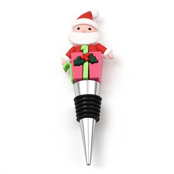 PandaHall Christmas Theme Aluminium Alloy & PVC Wine Bottle Stoppers, for Winebottle, Santa Claus, 121x38x20mm Aluminum Alloy Santa Claus
PandaHall Christmas Theme Aluminium Alloy & PVC Wine Bottle Stoppers, for Winebottle, Santa Claus, 121x38x20mm Aluminum Alloy Santa Claus