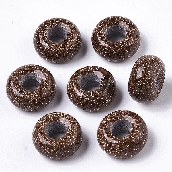 PandaHall Synthetic Goldstone European Beads, Large Hole Beads, Rondelle, 14x7mm, Hole: 5~6mm Goldstone Rondelle
PandaHall Synthetic Goldstone European Beads, Large Hole Beads, Rondelle, 14x7mm, Hole: 5~6mm Goldstone Rondelle