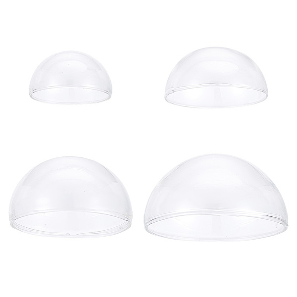 PandaHall DELORIGIN 4Pcs 4 Style Clear Glass Globe, Half Round Glass Bottle for DIY Pendant Charms Making, Clear, 40~71x23~36.5mm, 1pc/style...
PandaHall DELORIGIN 4Pcs 4 Style Clear Glass Globe, Half Round Glass Bottle for DIY Pendant Charms Making, Clear, 40~71x23~36.5mm, 1pc/style...
