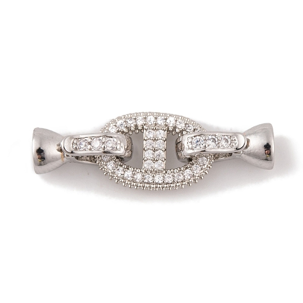 PandaHall Rack Plating Brass Micro Pave Clear Cubic Zirconia Fold Over Clasps, Long-Lasting Plated, Lead Free & Cadmium Free, Platinum...
PandaHall Rack Plating Brass Micro Pave Clear Cubic Zirconia Fold Over Clasps, Long-Lasting Plated, Lead Free & Cadmium Free, Platinum...