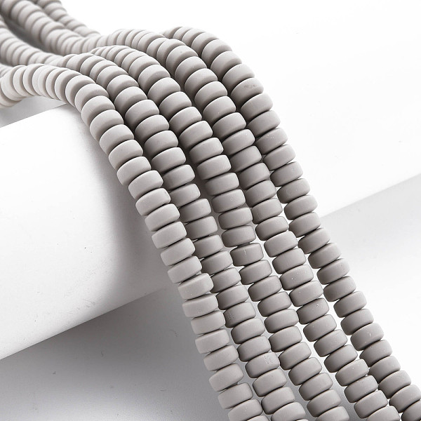 PandaHall Handmade Polymer Clay Beads Strands, for DIY Jewelry Crafts Supplies, Flat Round, Dark Gray, 6~7x3mm, Hole: 1.5mm, about...
PandaHall Handmade Polymer Clay Beads Strands, for DIY Jewelry Crafts Supplies, Flat Round, Dark Gray, 6~7x3mm, Hole: 1.5mm, about...
