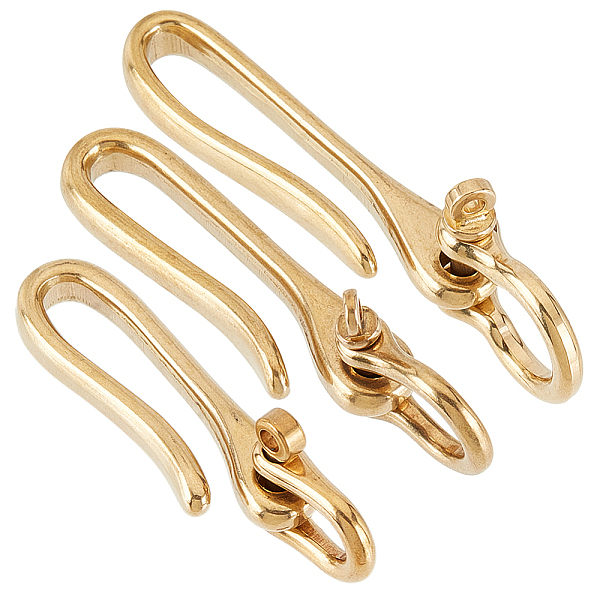 PandaHall PH 3 Sizes U Hook Key Chain Golden Fish Hook Keychain Golden Wallet Clip Holder with Ring Pocket Clip Metal Car Keychain for Men...
PandaHall PH 3 Sizes U Hook Key Chain Golden Fish Hook Keychain Golden Wallet Clip Holder with Ring Pocket Clip Metal Car Keychain for Men...
