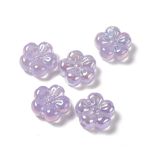 PandaHall UV Plating Rainbow Iridescent Acrylic Flower Beads, 5 Petal Plum Blossom, Purple, 22x23x10mm, Hole: 3.5mm Acrylic Flower Purple
PandaHall UV Plating Rainbow Iridescent Acrylic Flower Beads, 5 Petal Plum Blossom, Purple, 22x23x10mm, Hole: 3.5mm Acrylic Flower Purple