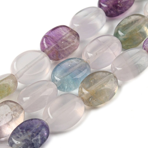 PandaHall Natural Fluorite Beads Strands, Flat Oval, 10x8x5.5mm, Hole: 0.8mm, about 39pcs/strand, 15.47''(39.3cm) Fluorite Oval
PandaHall Natural Fluorite Beads Strands, Flat Oval, 10x8x5.5mm, Hole: 0.8mm, about 39pcs/strand, 15.47''(39.3cm) Fluorite Oval